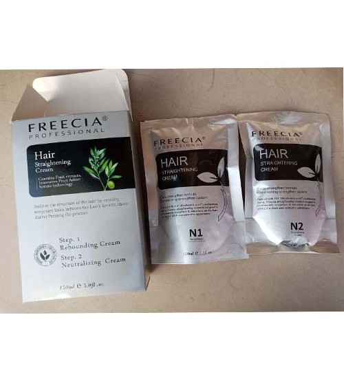 Freecia Professional Use Permanent Straightening Cream Set